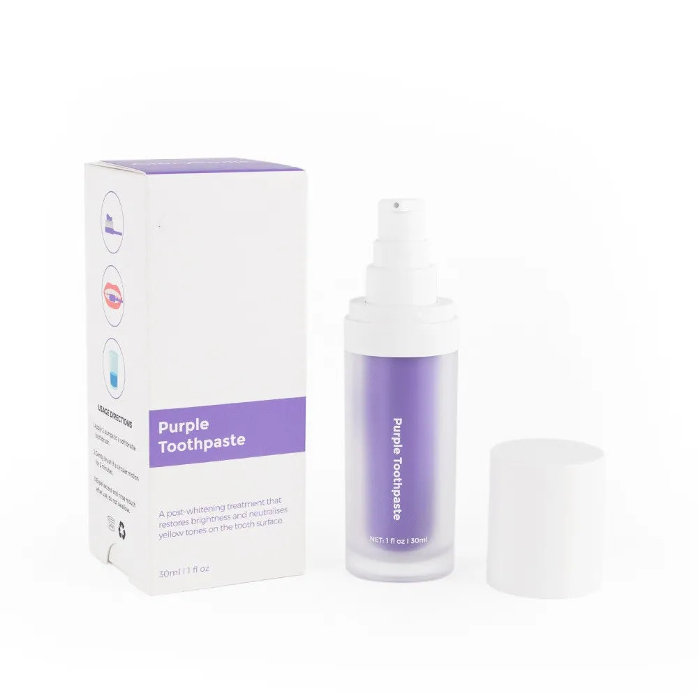 Dentifrice Mousse Violet Blanchissant