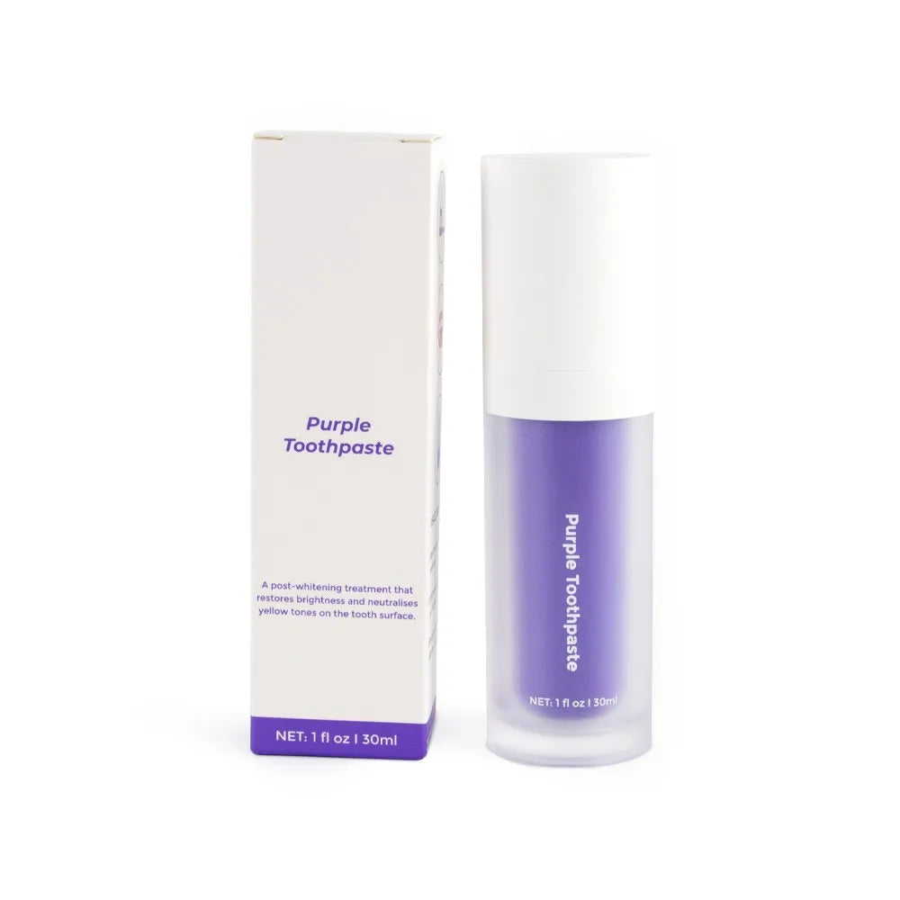 Dentifrice Mousse Violet Blanchissant